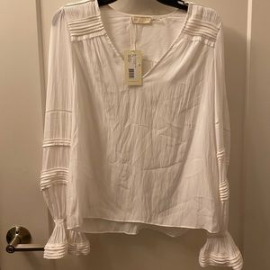 Ramy Brook flowy white blouse NWT